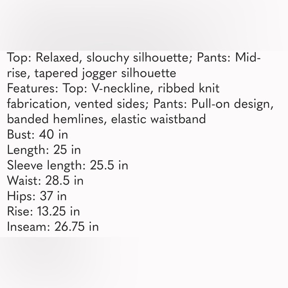 Justine Sweater Set in Green. INCLUDES PANTS AND SWEATER - Picture 12 of 12